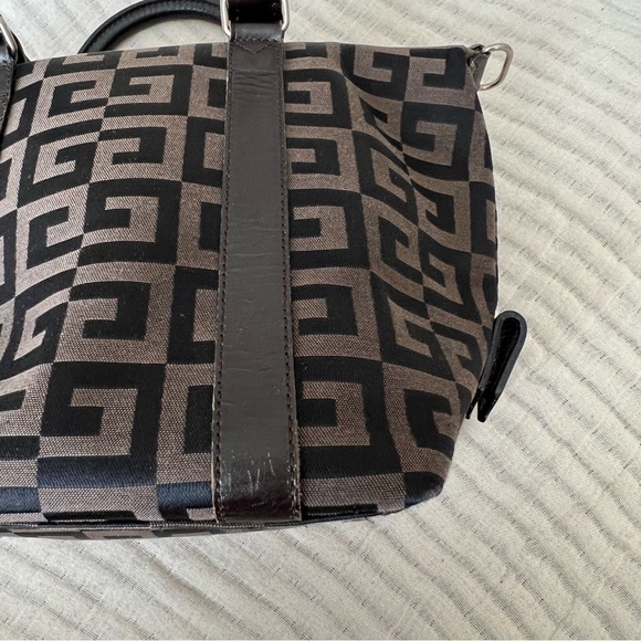 Givenchy Maroquinerie Handbag Brown Logo - Picture 12 of 13